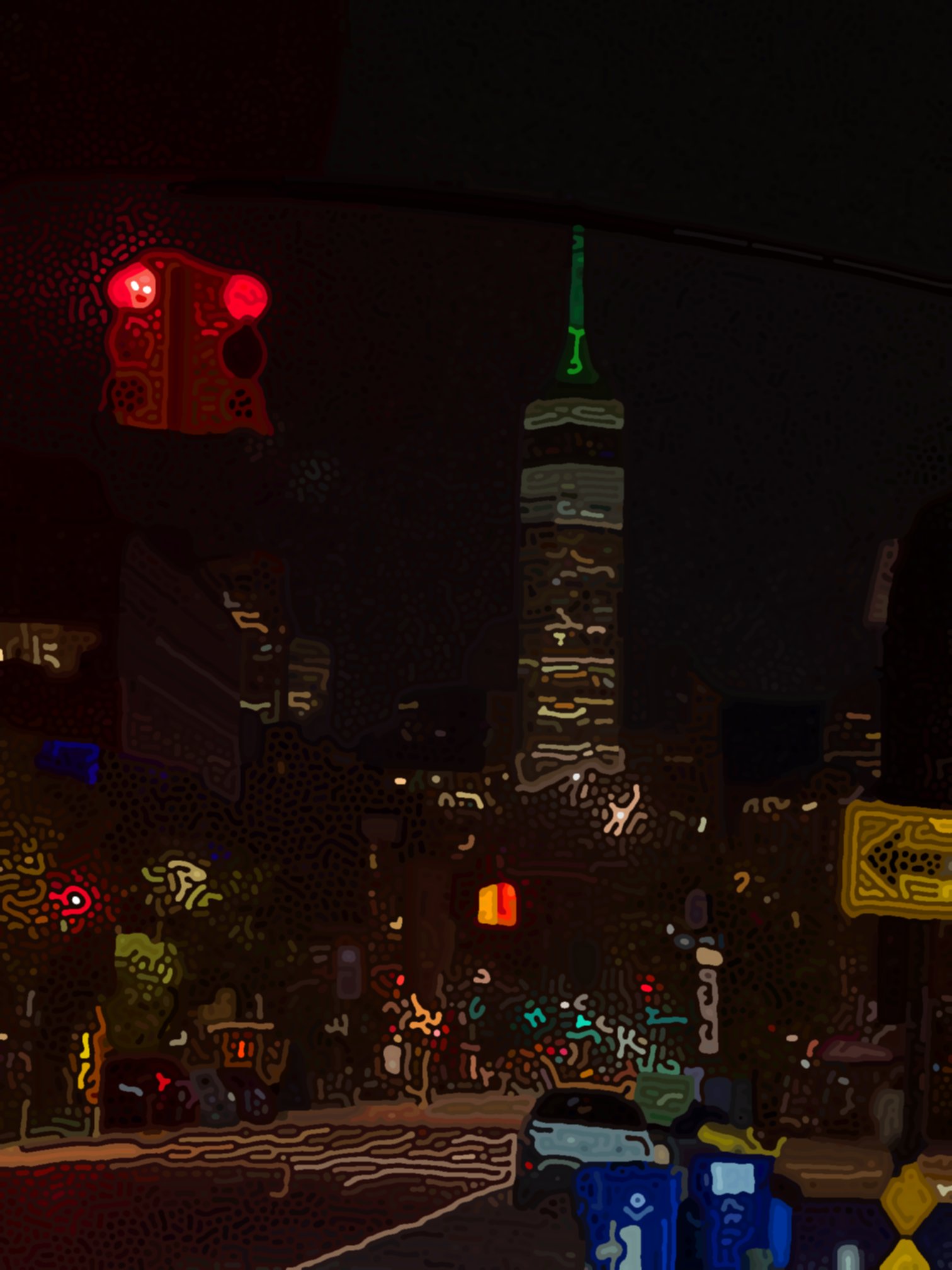 Image I created using Turing an algorithm derived from Turing patterns